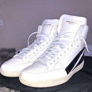 Saint Laurent White Court Classic SL/36H High Top
